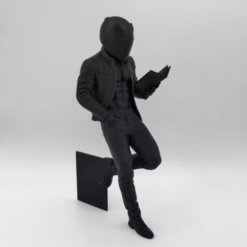 Book Boyfriends Bookshelf Figures 3d Printed