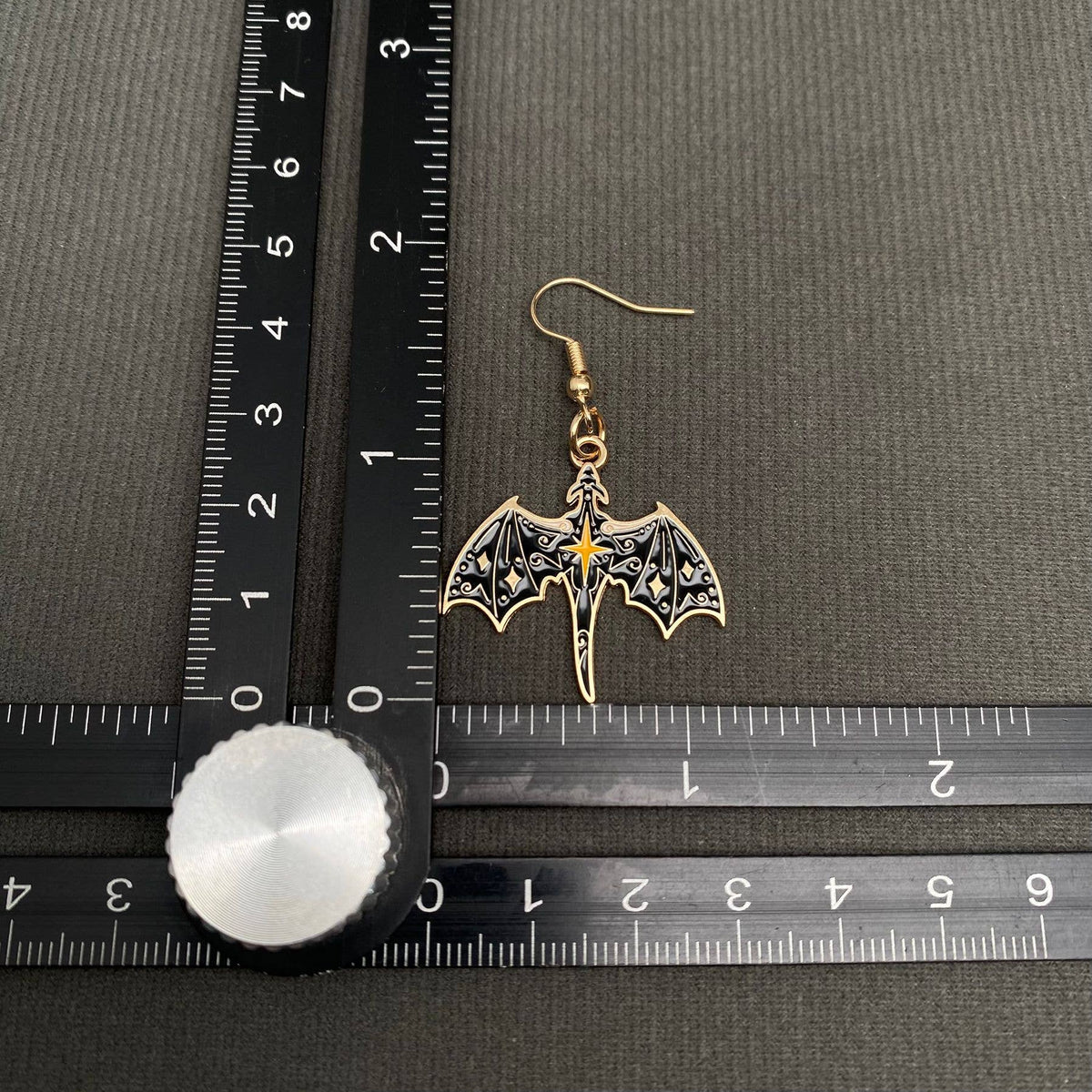 Flying Dragon Dangle Earrings