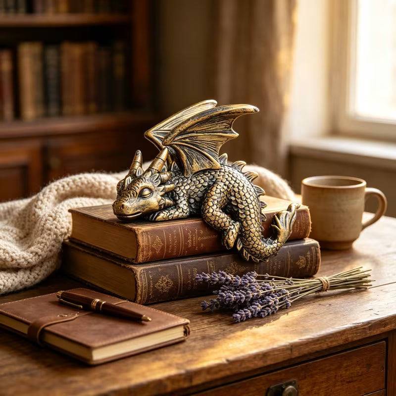 Sleeping Dragon Figurine