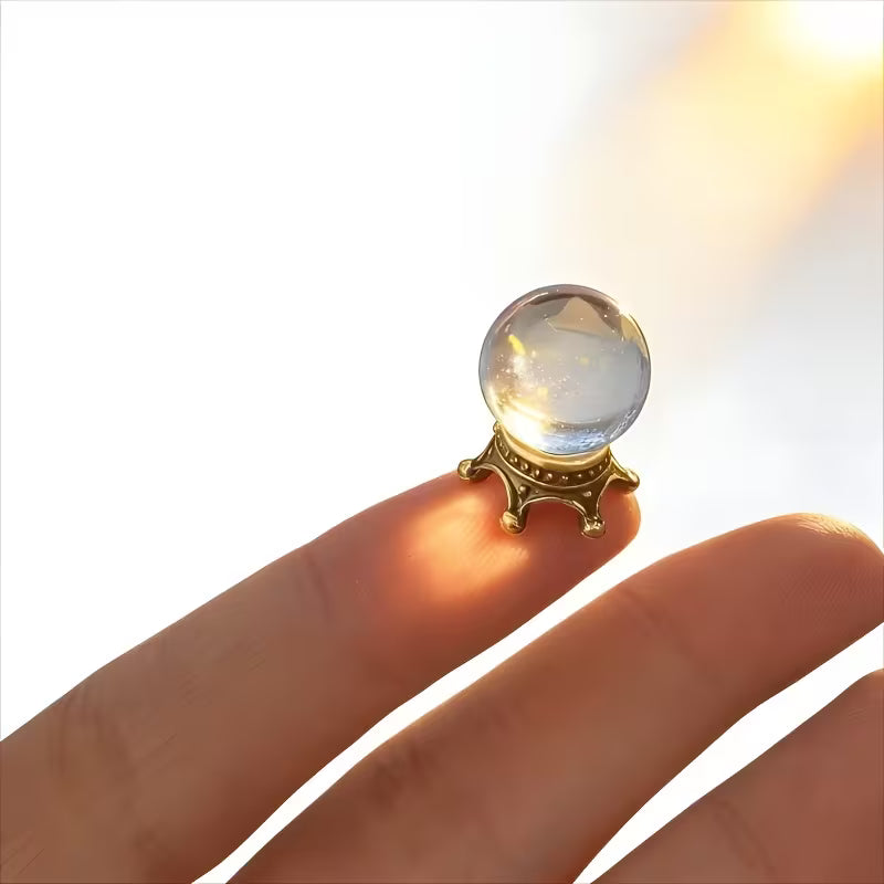 Crystal Ball Miniature Ornament