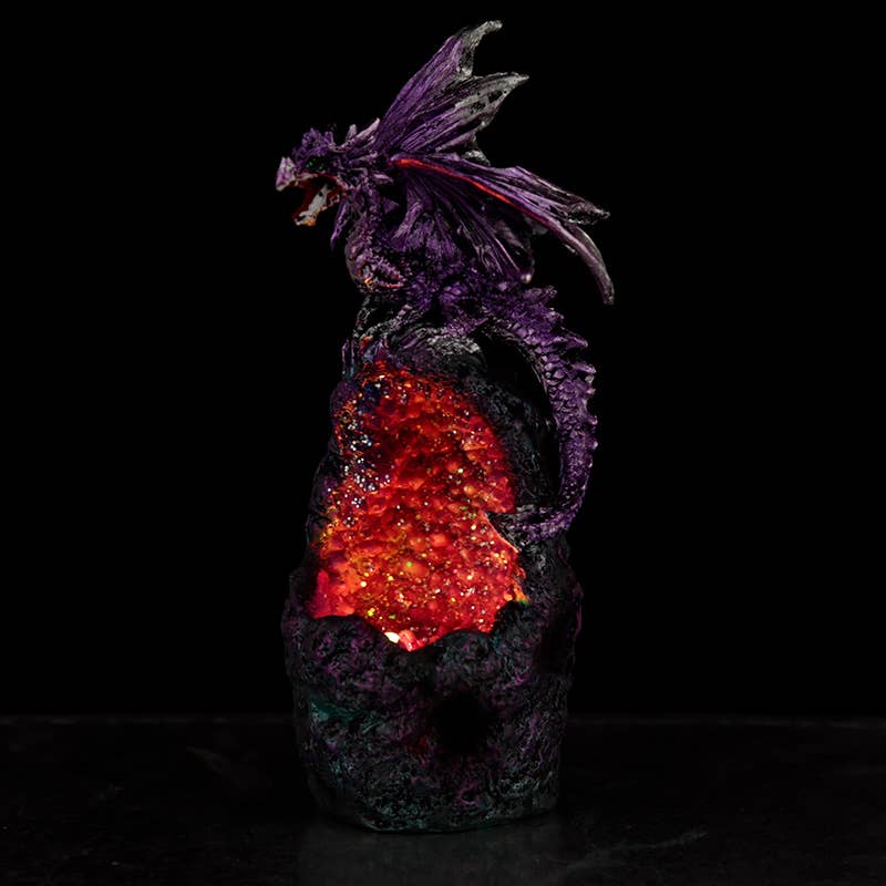Crystal Cavern LED Dragon