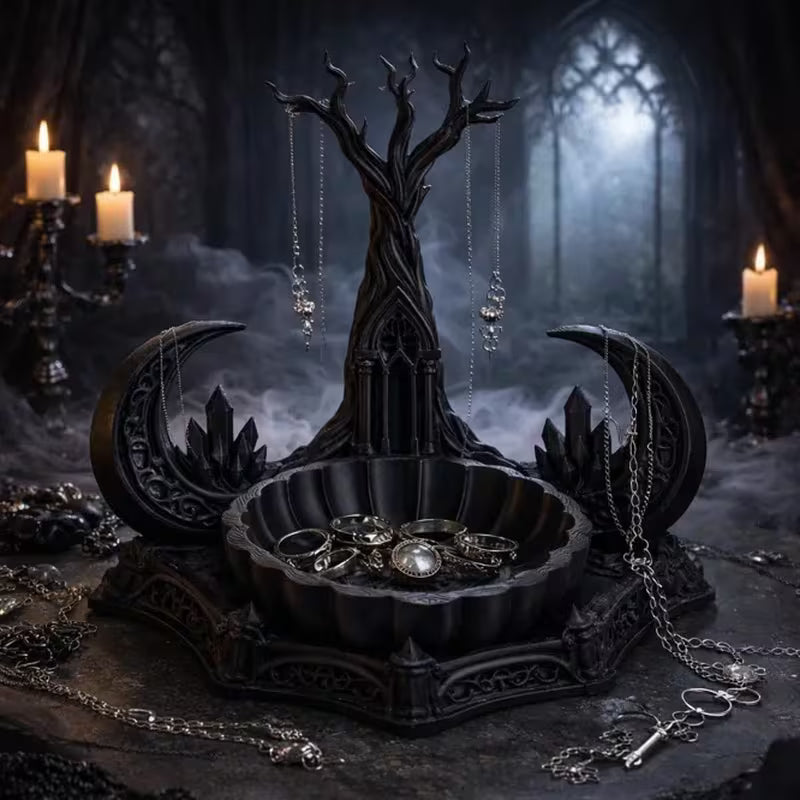 Tree Moon Jewellery Stand/Holder