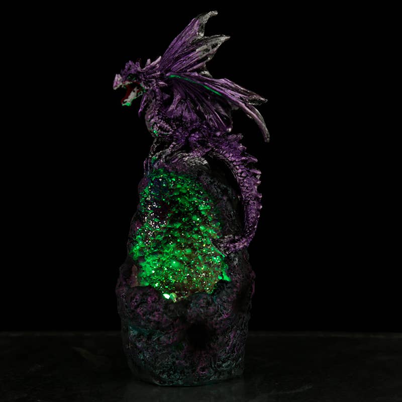 Crystal Cavern LED Dragon