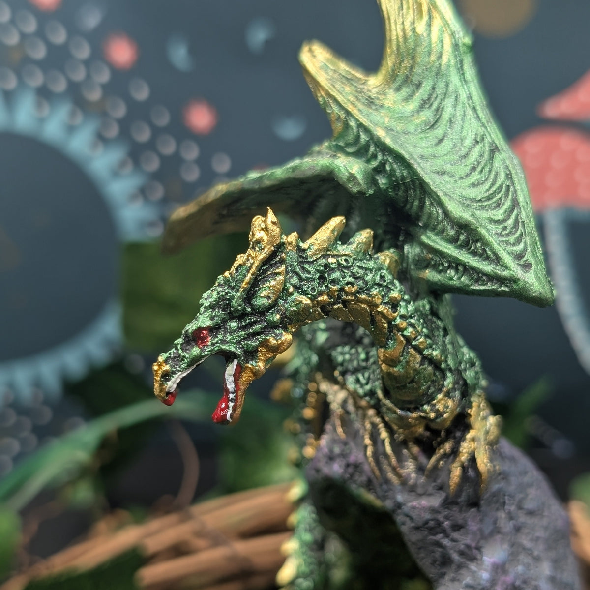 Crystal Cavern LED Dragon
