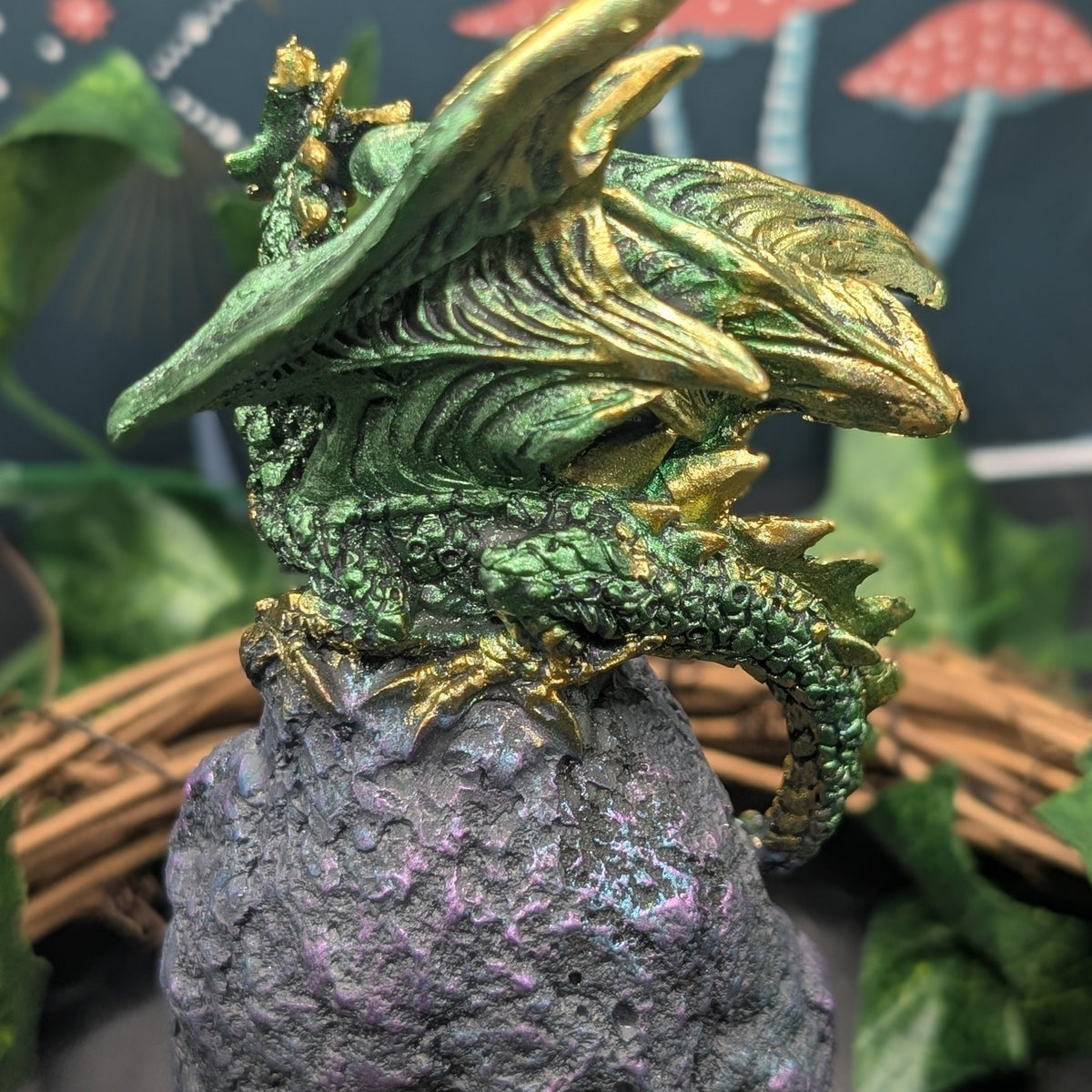 Crystal Cavern LED Dragon