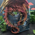 Enchanted All Seeing Book Fire Dragon
