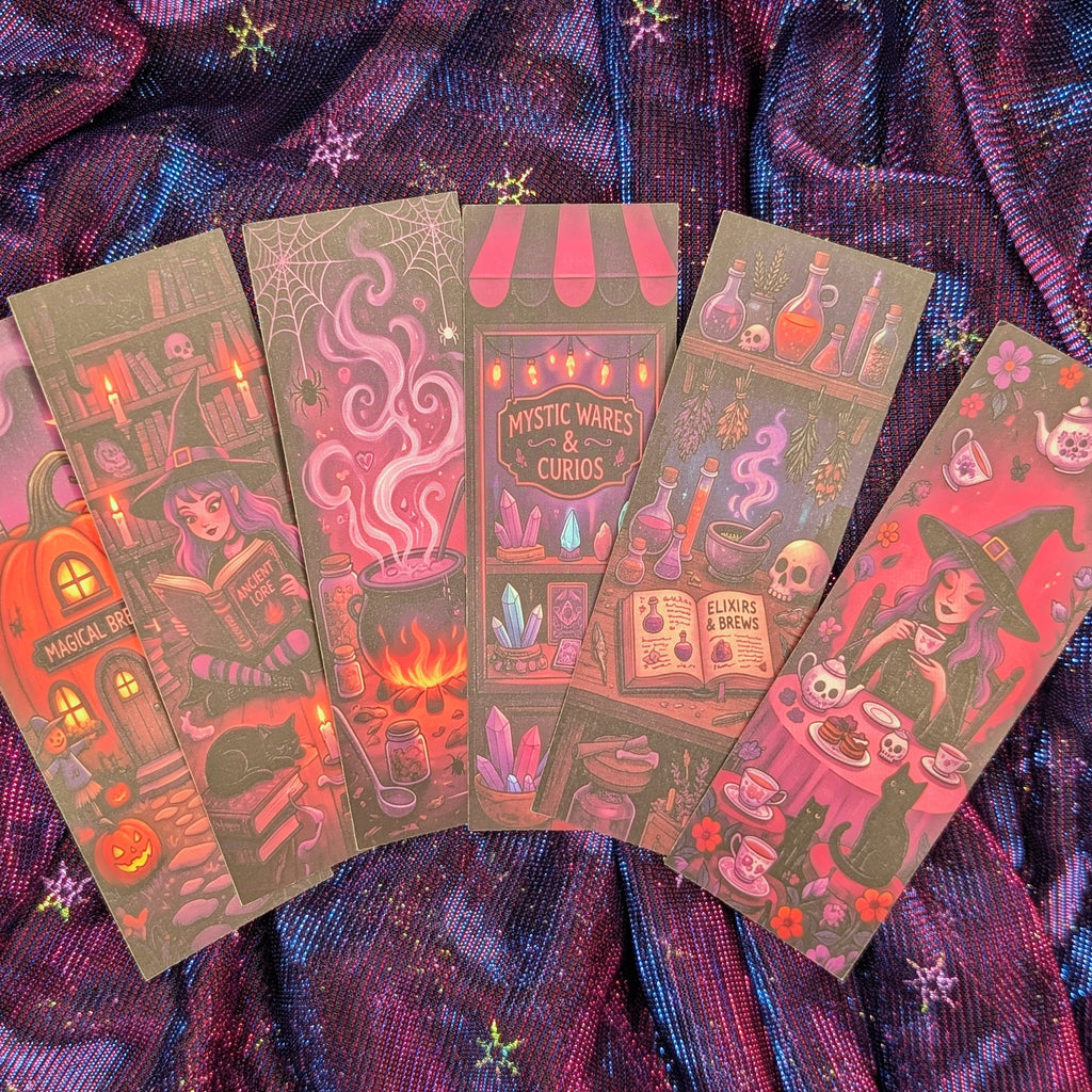 Magical Witchy Bookmarks