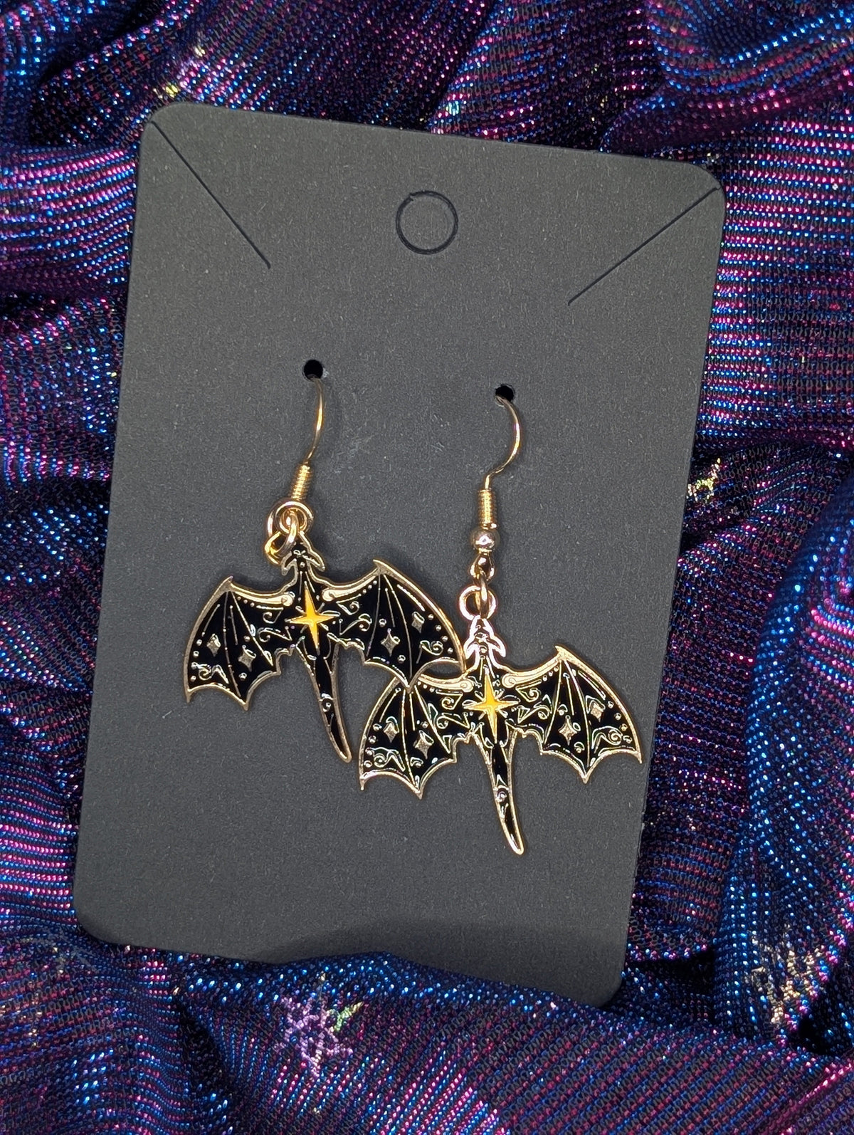 Flying Dragon Dangle Earrings