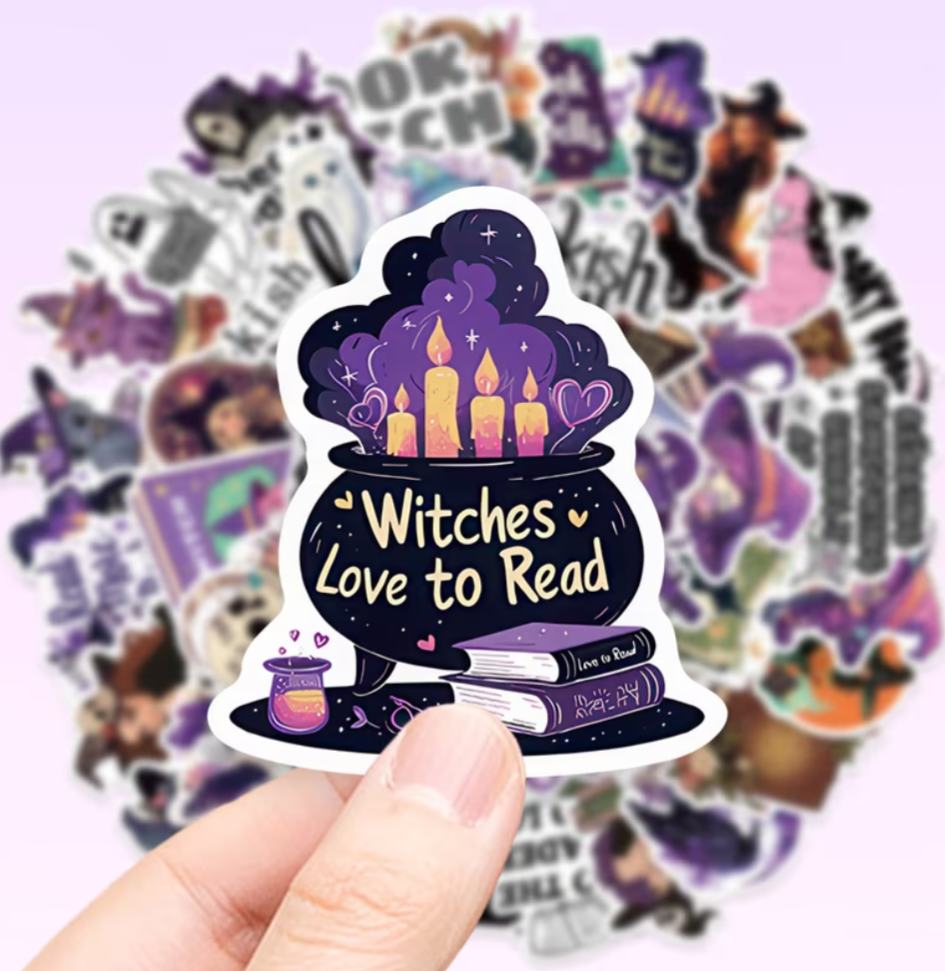 5 Random Witchy Stickers
