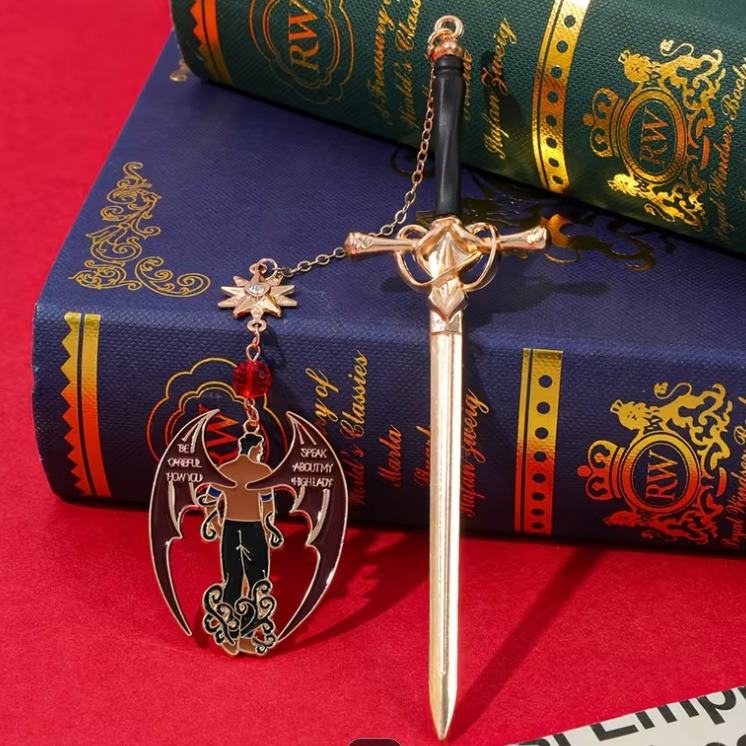 ACOTAR Inspired Metal Bookmarks