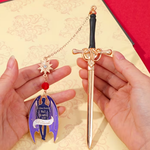 ACOTAR Inspired Metal Bookmarks