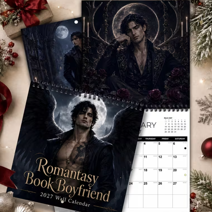 2027 Book Boyfriends Calendar